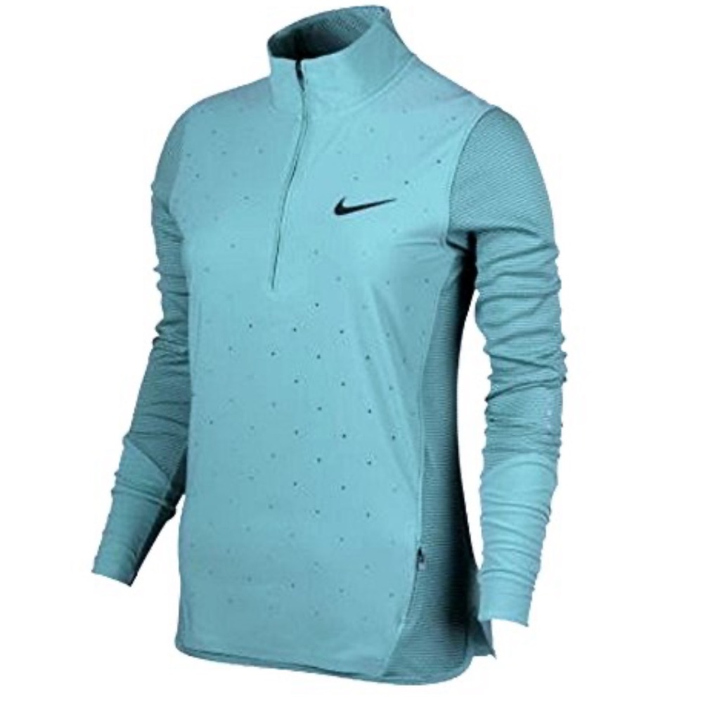 Nike Aeroreact Hybrid Half-Zip Jacket Nike Running Blue Sz Sm